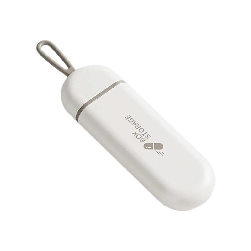 Pill Case 3Compartment-White&Grey