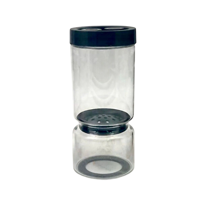 Borosilicate Glass Pickle Jar ,300+630
930Ml-Clear-Black