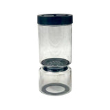 Borosilicate Glass Pickle Jar ,300+630
930Ml-Clear-Black