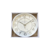 Round Wall Clock-24Cm-White