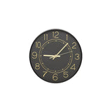 Round Wall Clock-24Cm-Gold