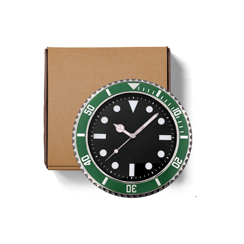 Round Wall Clock-30Cm-Green