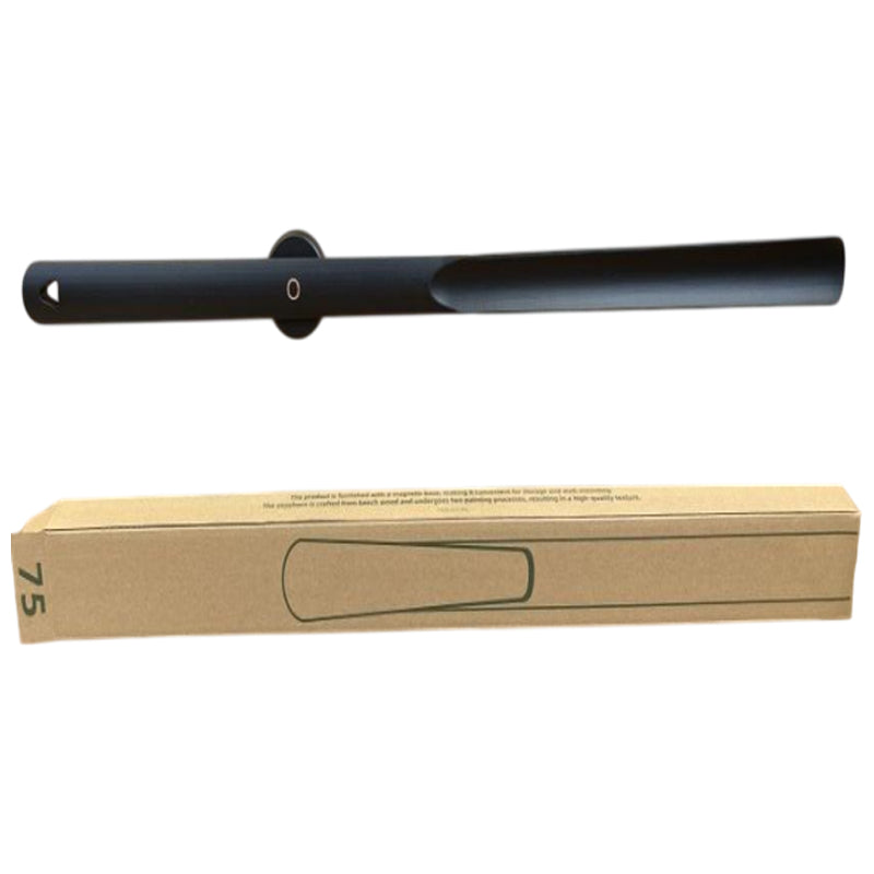 Wood Shoe Horn With Magnetic Holder-75Cm-Black
