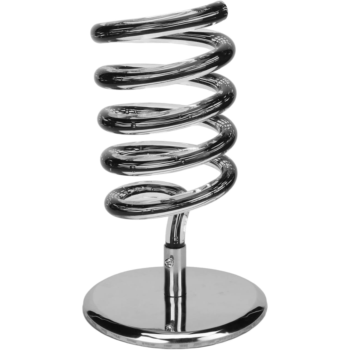 Spiral Hair Dryer Stand - Black