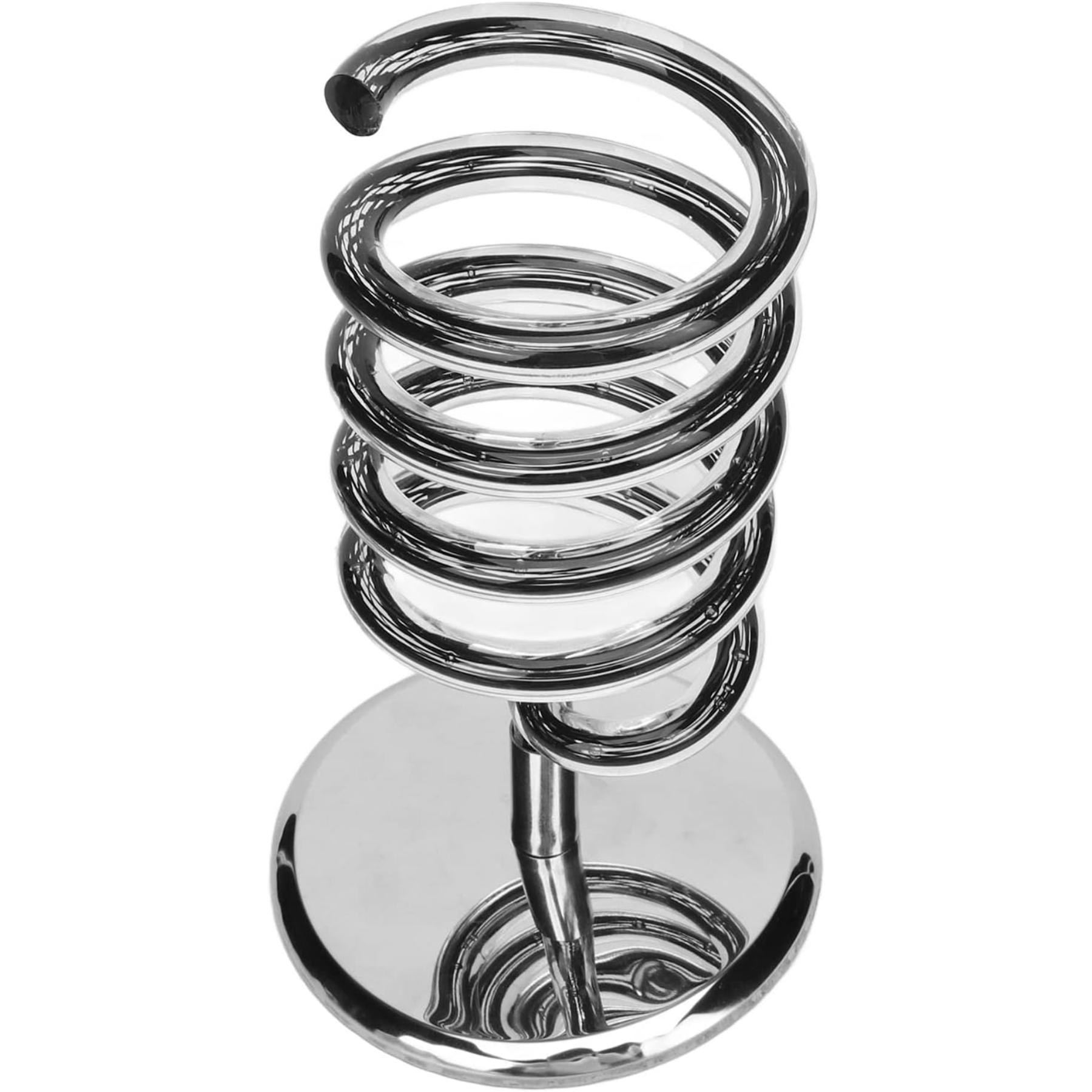 Spiral Hair Dryer Stand - Black