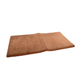 Floor Mat Memory Foam Dark Brown Color