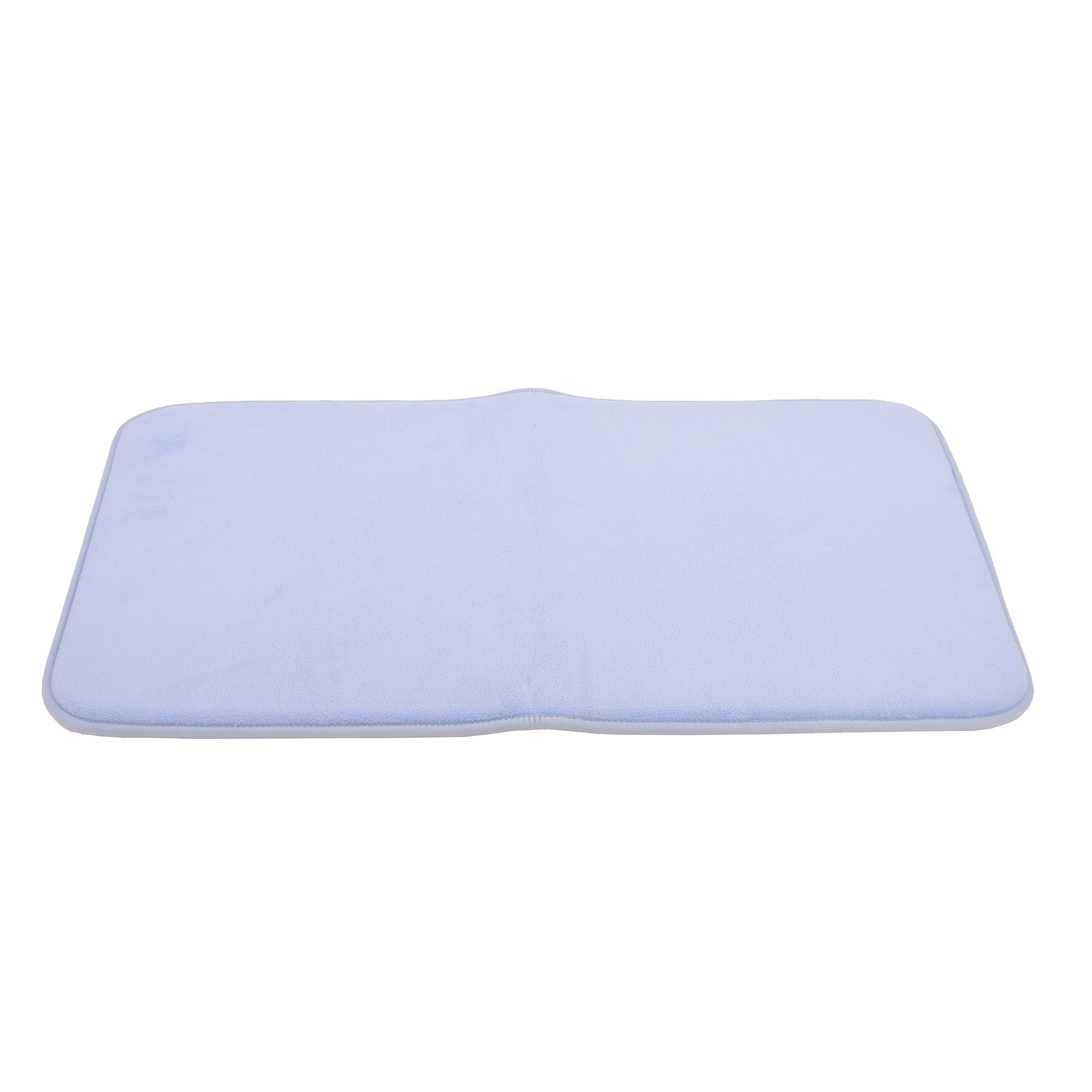 Floor Mat Memory Foam Light Blue Color