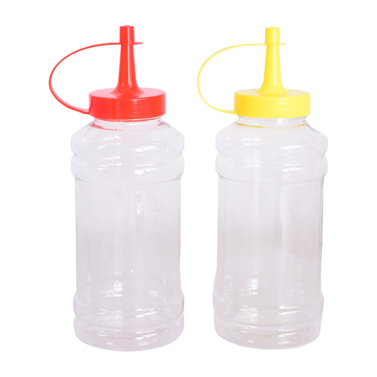 2 pcs Ketchup dispenser - Yellow & Red Color