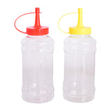 2 pcs Ketchup dispenser - Yellow & Red Color