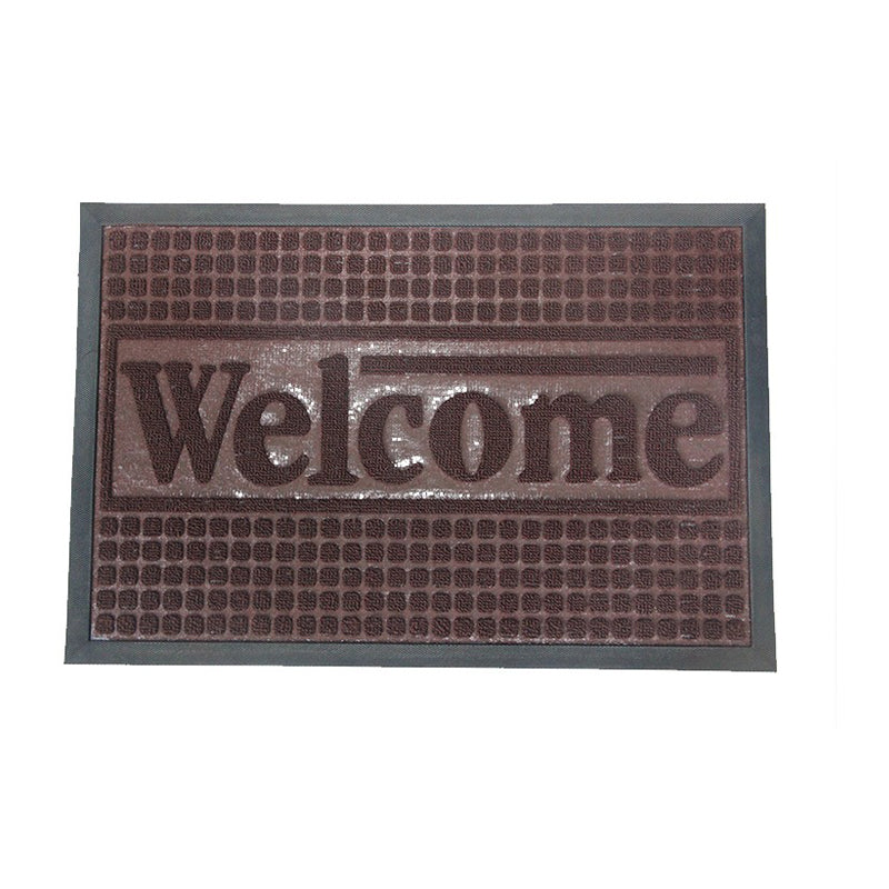 Welcome Door Mat 50X80Cm - Brown