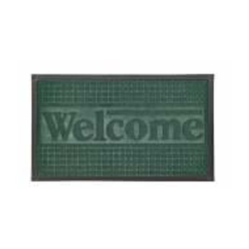 Square Welcome Mat - Green, 50X80 Cm - Green