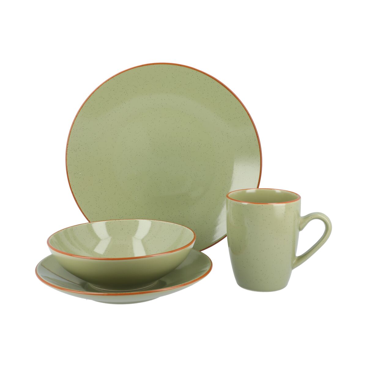 Dinnerware Set - Light Green