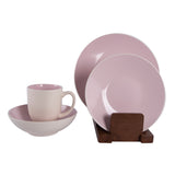 16 Pieces Dinner Ware Set - Pink