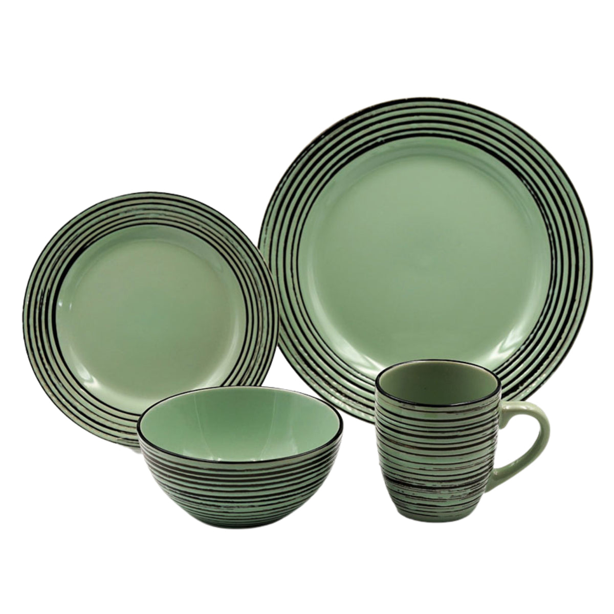 Dinnerware Set - Green