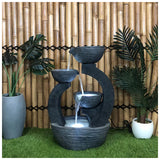 Tgop Polyresin Fountain - Multicolor
