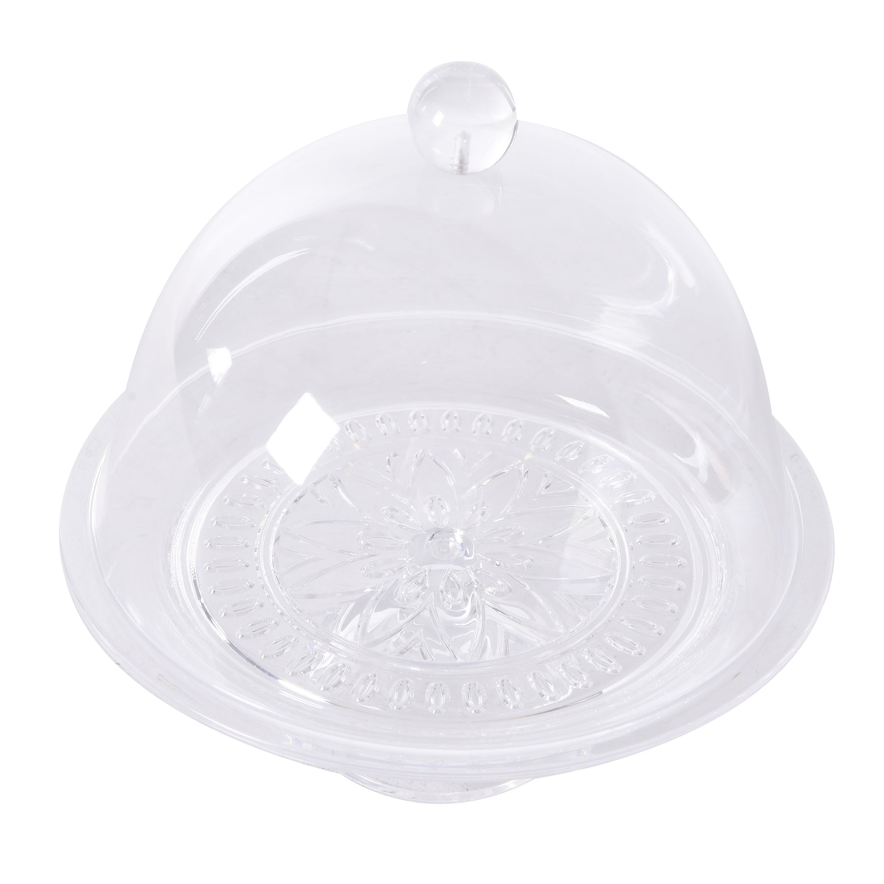 Cake stand with cover 55.88 cm