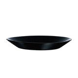 Harena Glass Soup Plate- Black 23cm