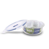 Round Food Canister , Clear Color