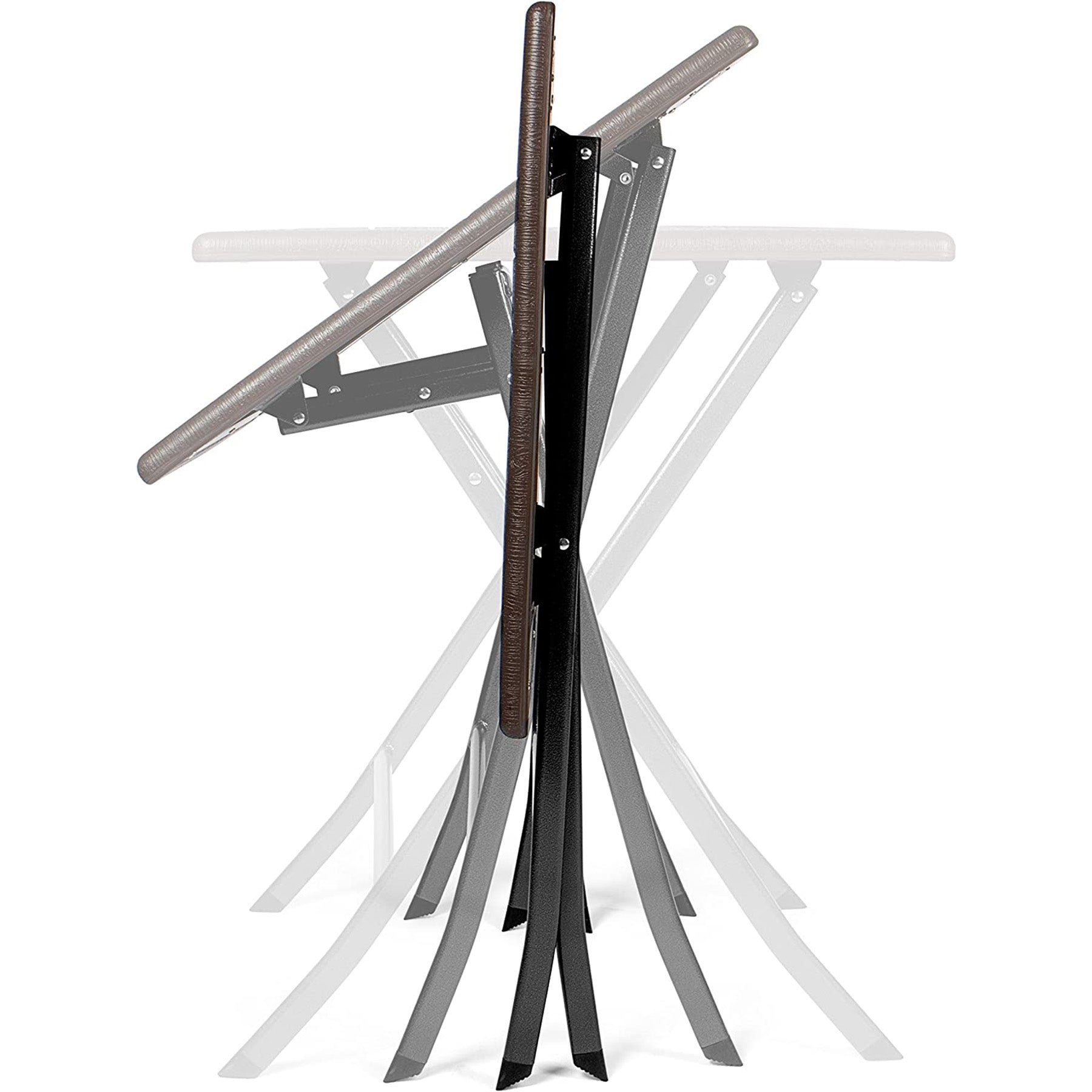 Folding Table With Wooden Design