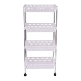4-Tier Plastic trolley