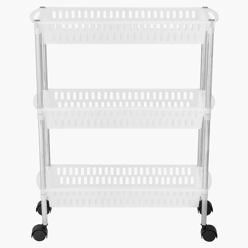 3-tier Plastic trolley