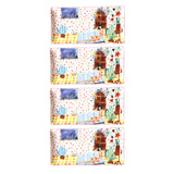 Rectangular Cake Dish 4 pcs - Multi Color