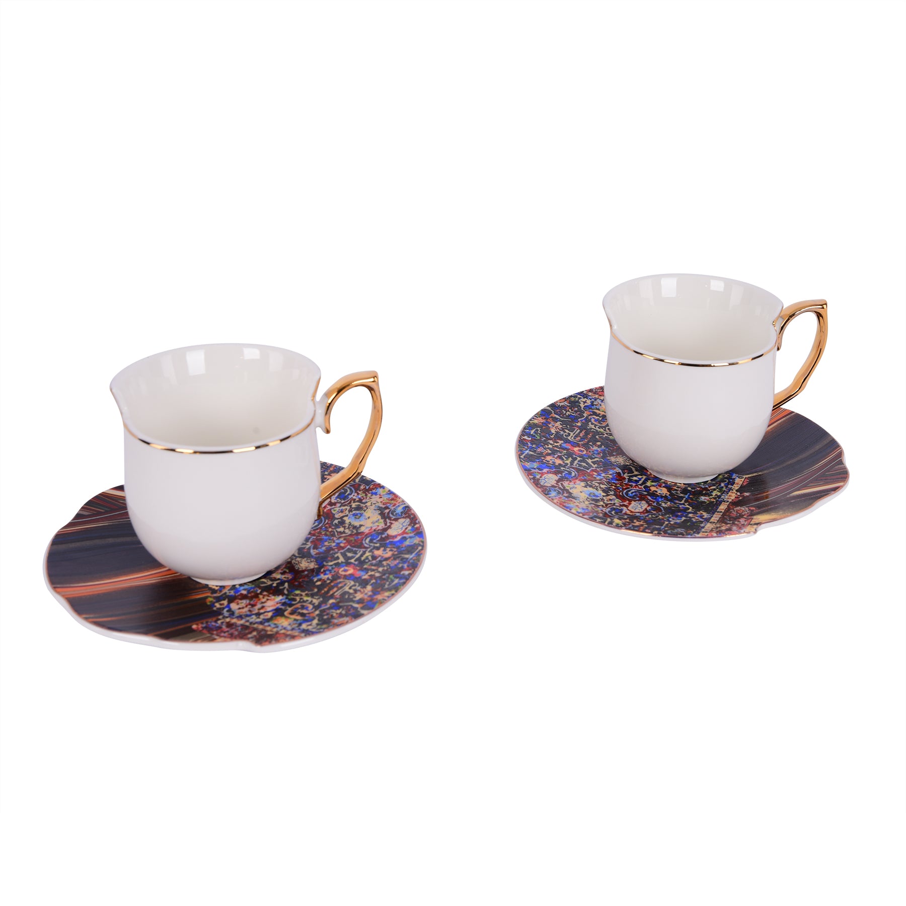 Coffee Cups 2 pcs - White