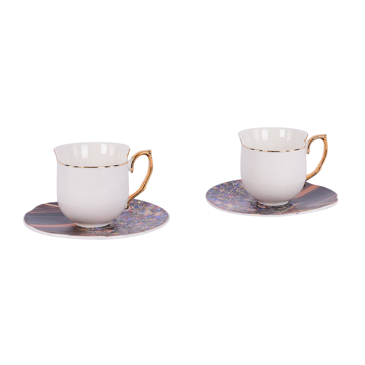 Coffee Cups 2 pcs - White