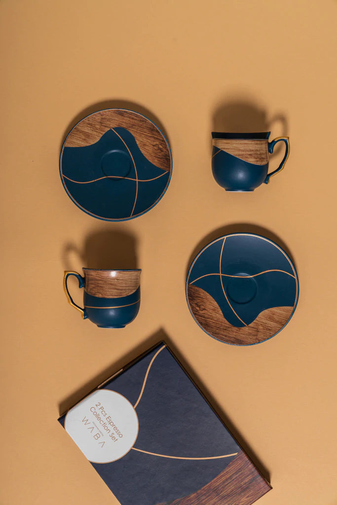 Coffee Cups set 2 pcs