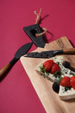 3 Pcs Cheese Knife & Board Set