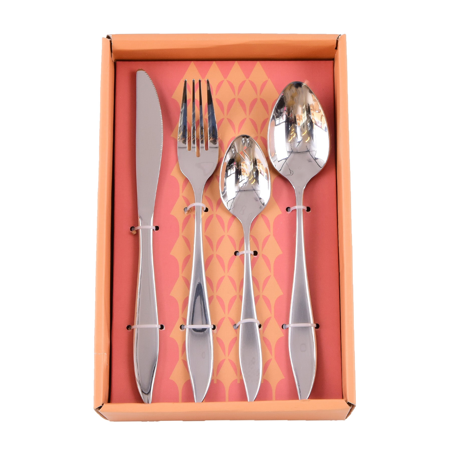 Cutlery Set 16 Pcs, Silver