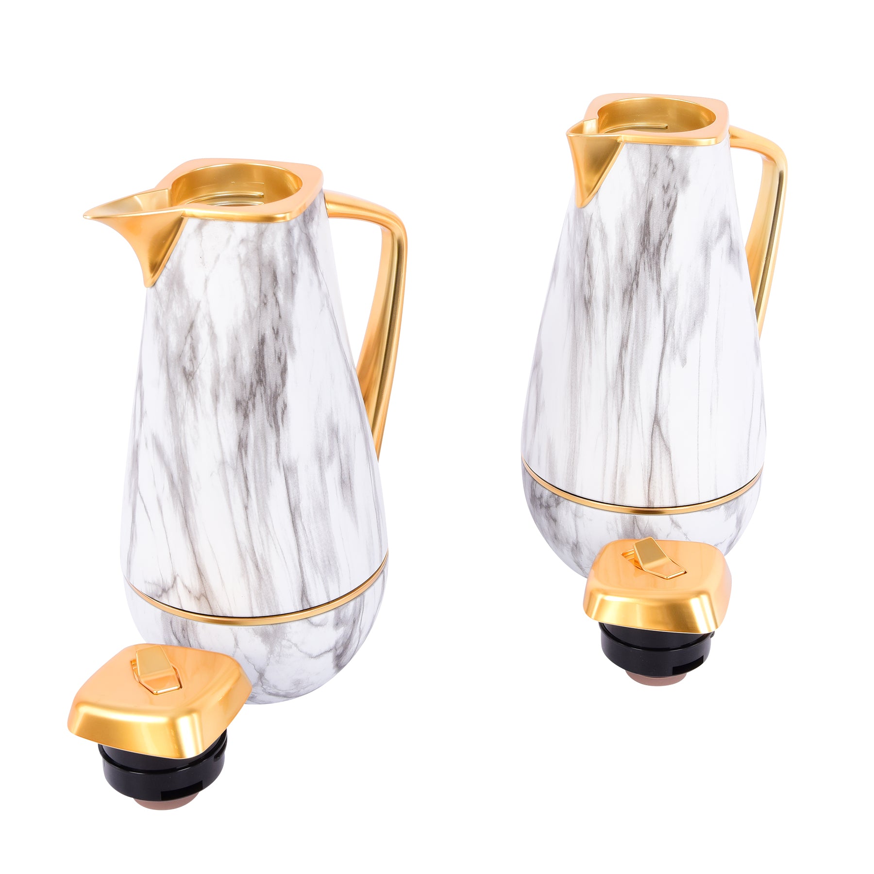Set of 2 Flasks - Marble
