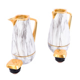Set of 2 Flasks - Marble