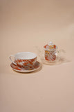 Teapot with cup set 4 pieces - Multi Color