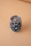 Double wall steel mug