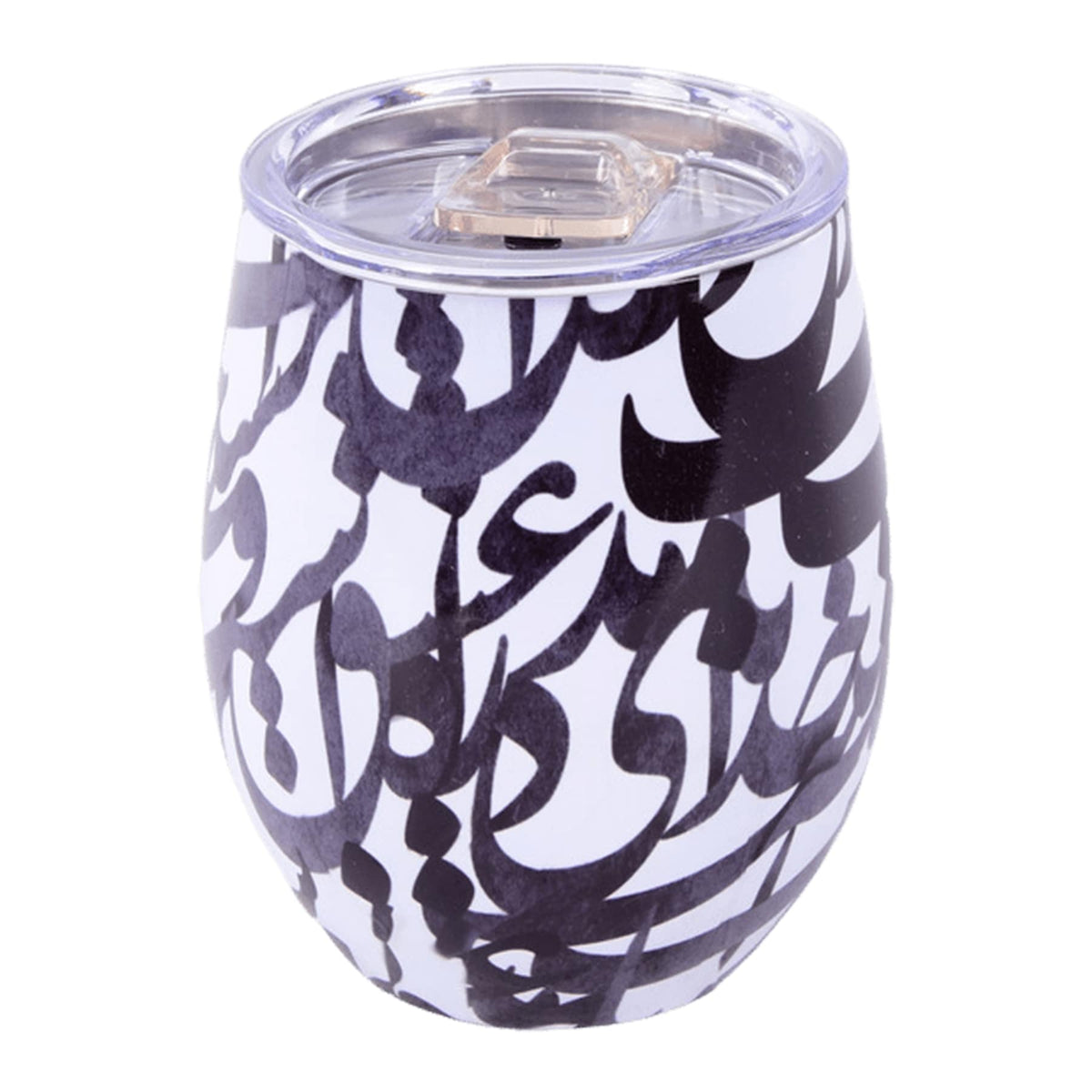 Double wall steel mug