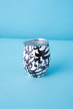 Double wall steel mug