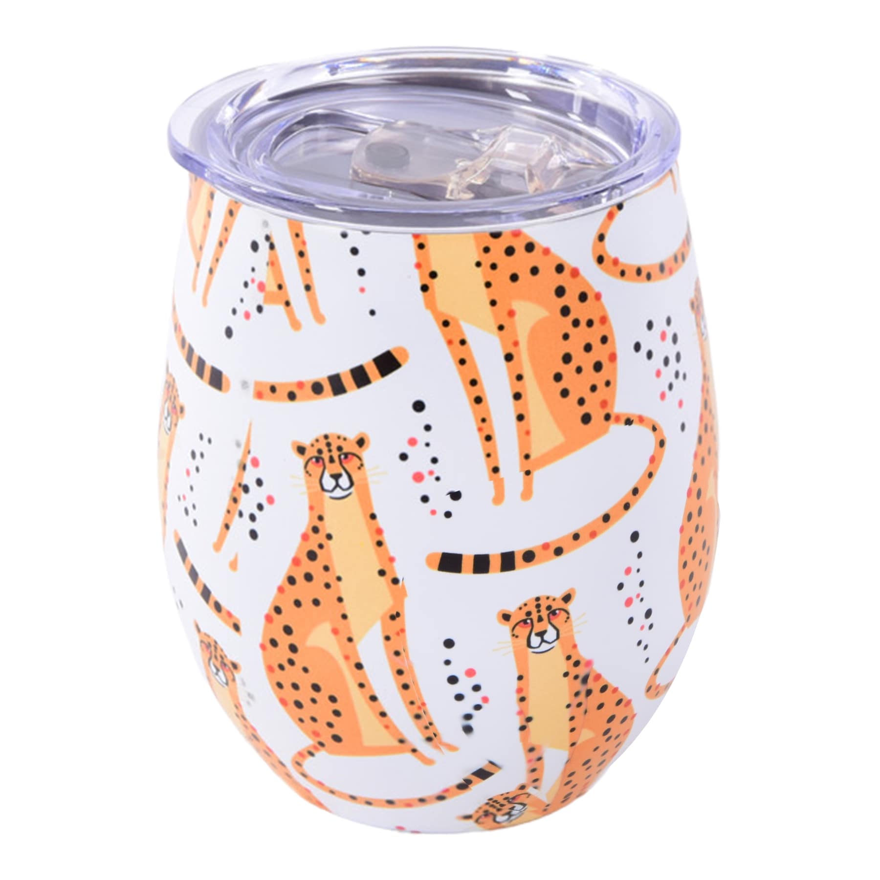 Double wall steel mug