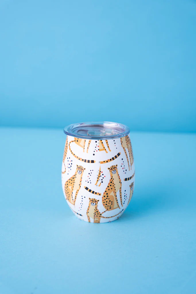 Double wall steel mug