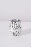 Double wall steel mug