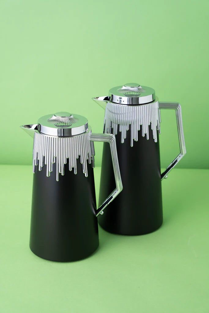 2pcs MIRAL Flask Set - Black