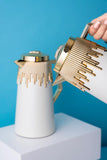 MIRAL Flask Set 2 , White Color