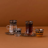 GM12 19pcs Tea and Coffee set - Black