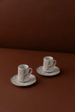 Kl57 2pcs coffee cups set
