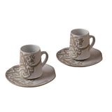 Kl57 2pcs coffee cups set