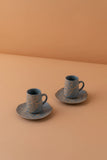 KL57 2pcs coffee cups set