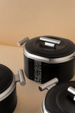 3pcs Food warmer baraka set - Black