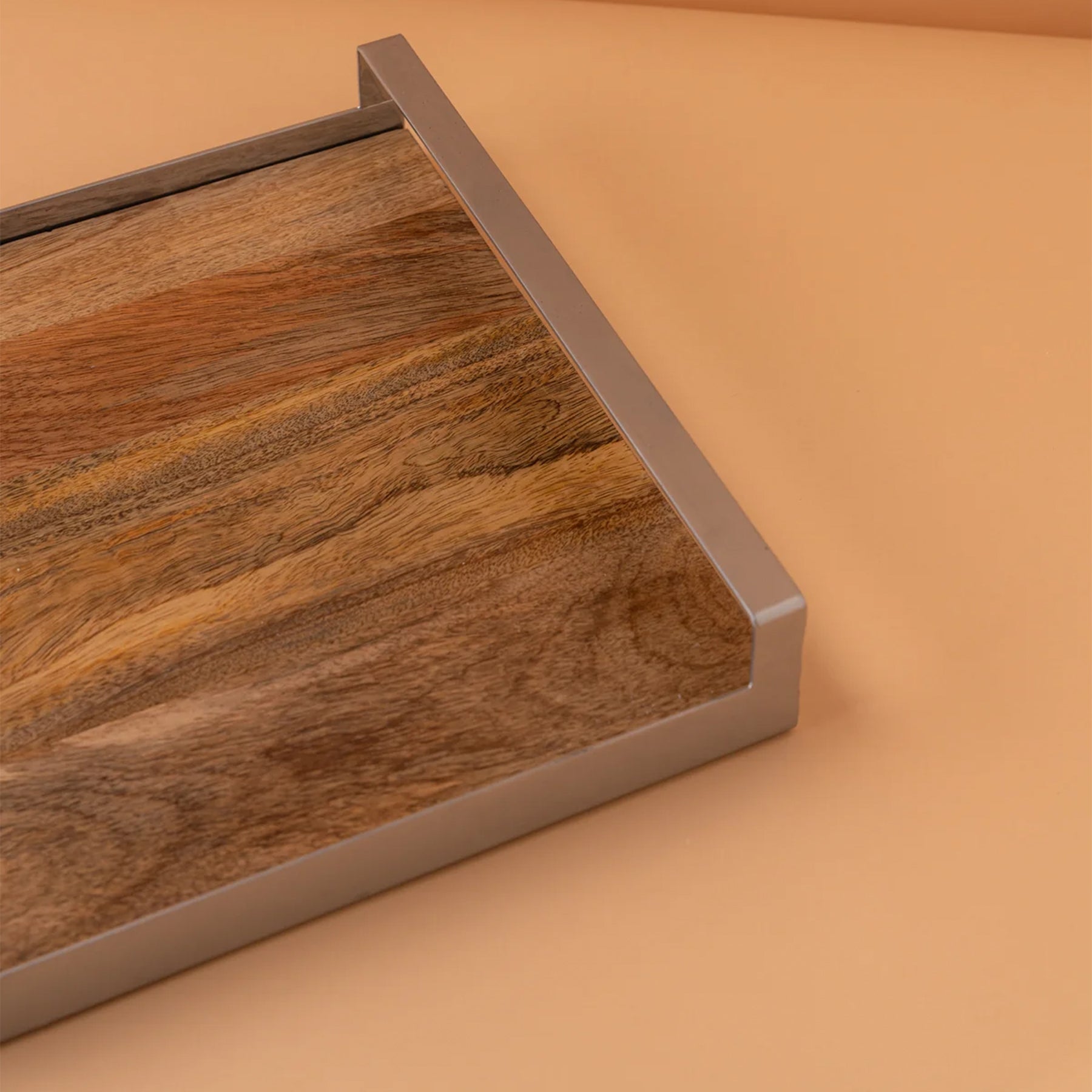 DS10 Rectangular serving tray - Silver