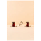 Waba Tea And Coffee Double Wall Set 18 Pieces-Grey