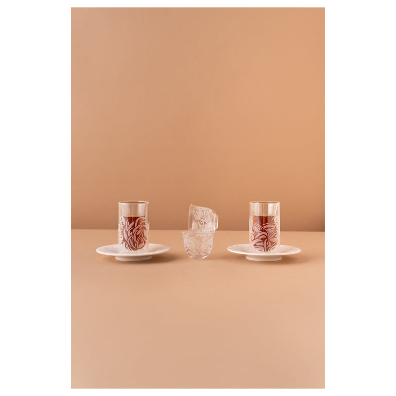 Waba Kl44 Tea & Coffee Double Wall 18 Pieces-White